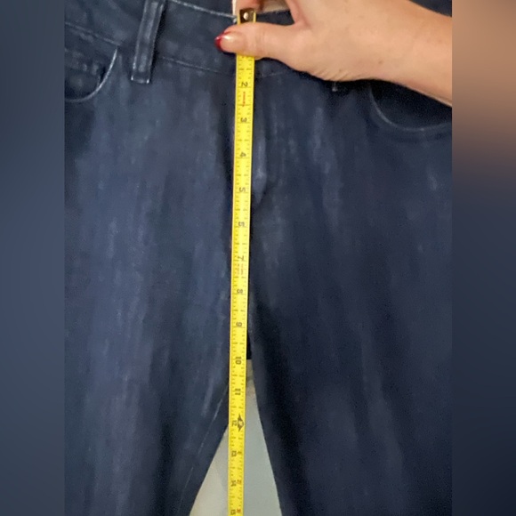 Sezane Bootcut Dark Denim Denim Trouser - Picture 4 of 9